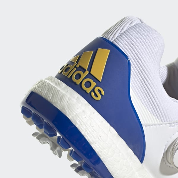 blue adidas golf shoes