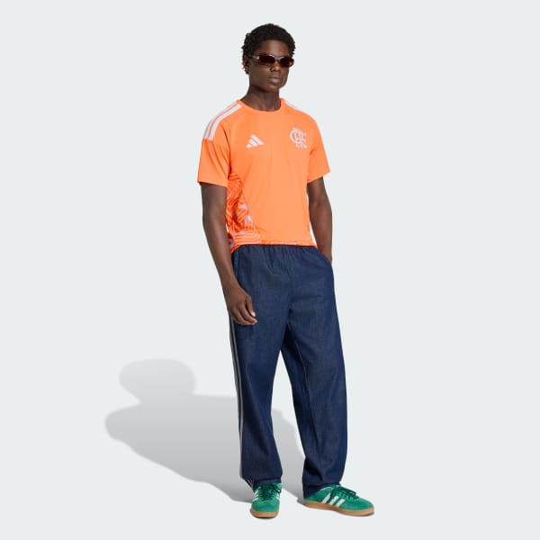 Laranja Camisa Goleiro CR Flamengo 26