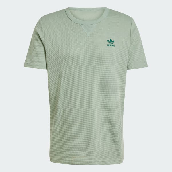 Verde Playera Essentials Trifolio Waffle