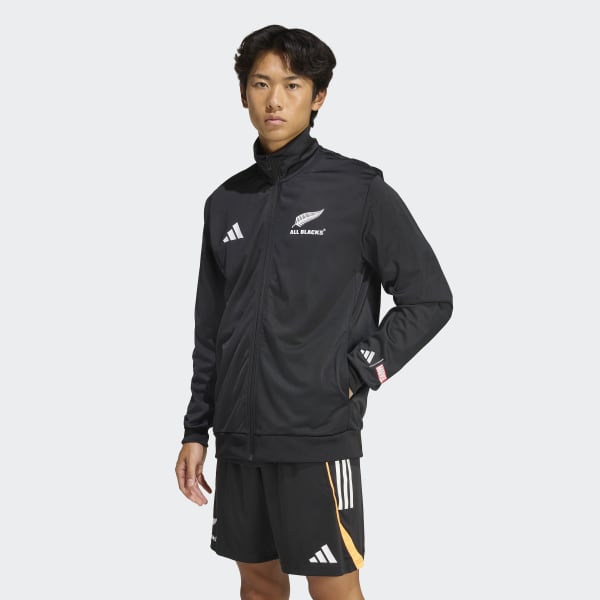 d3ck/ニュージーランド1/150 ALL BLACKS adidas All Blacks x Marvel Track Top - Black | adidas New Zealand