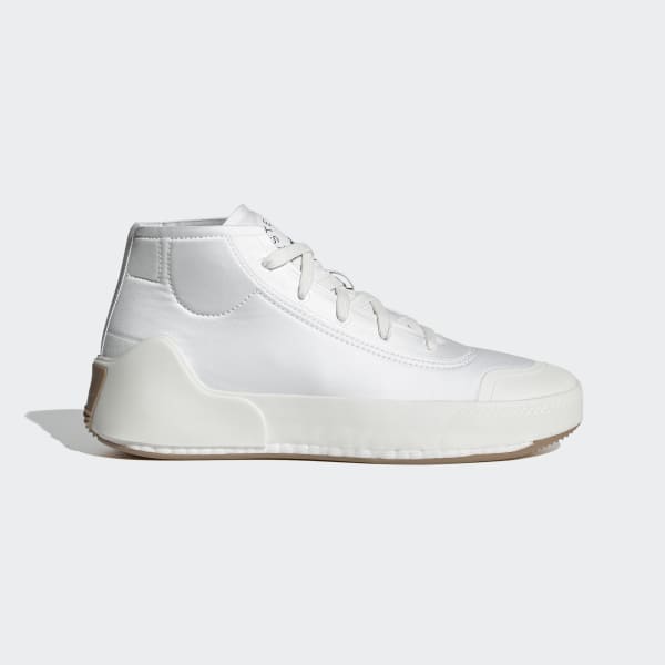 White adidas by Stella McCartney Treino Mid-Cut Shoes LAI75