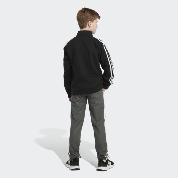 Black HALF ZIP 3S PLOVR