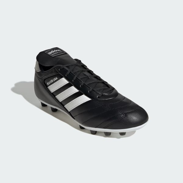 Nero Scarpe da calcio Kaiser Liga 2 Firm Ground