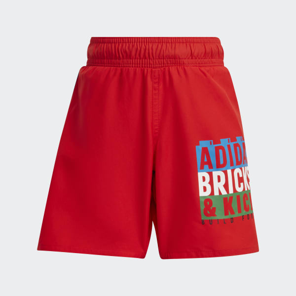 Rojo Pantalón corto adidas x LEGO®