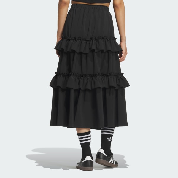 Black OTT LONG SKIRT