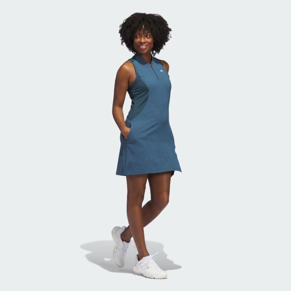 adidas Ultimate365 Tour Mouwloze Golfjurk Turquoise adidas Belgium