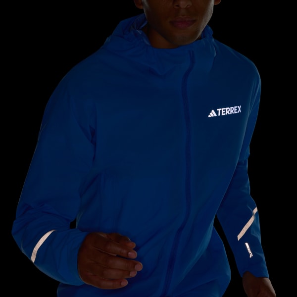 Blue Terrex Xperior 2.5 Layer Light Climaproof Jacket