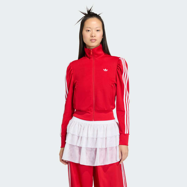 Rojo CHAQUETA DEPORTIVA ADIDAS ORIGINALS CON MANGAS ELEVADAS FB