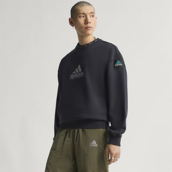 adidas / M ICON SEERSUCKER/セットアップ/0/ポリエステル/NVY/DM7624// adidas_Equipment_Reflective_Em