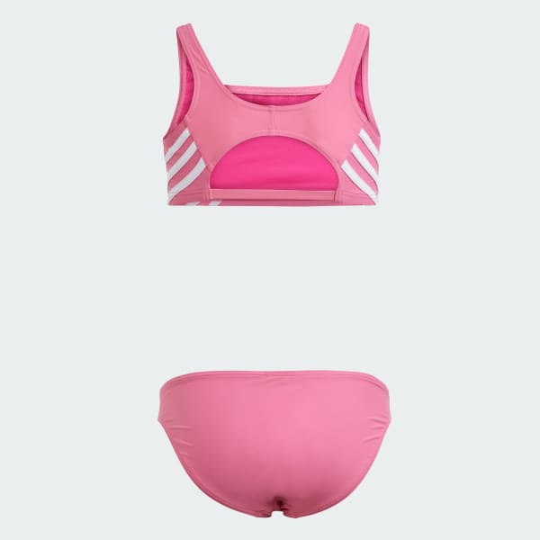 Pink 3-Stripes Bikini