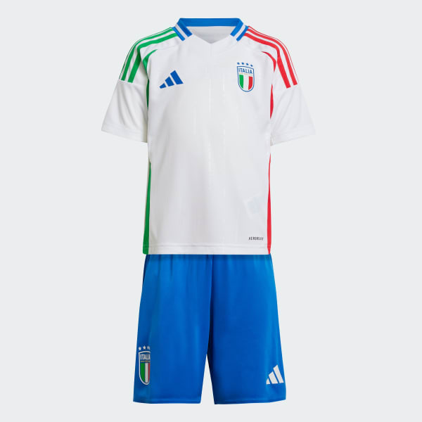 Weiss Italien 24 Mini-Auswärtsausrüstung