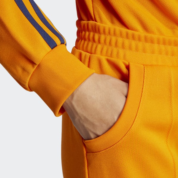 adidas 70s Jumpsuit - Orange | adidas India