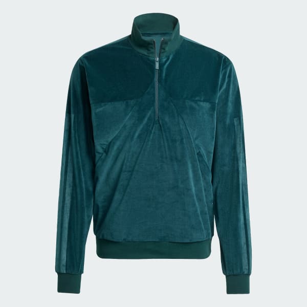 VELOUR HALF ZIP Track Top