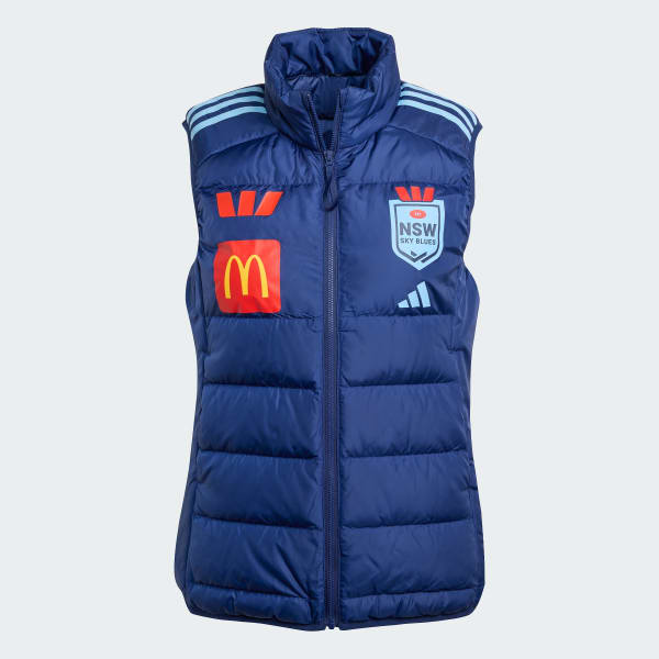 Blue New South Wales Light Down Vest