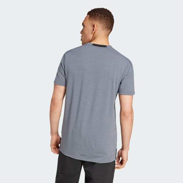 Black Designed for Training Workout Tee
