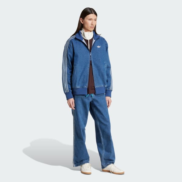Blue Adicolor Denim Firebird Track Top