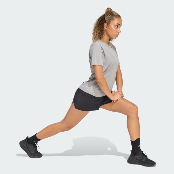 Gris Remera de Running adi365 Essentials