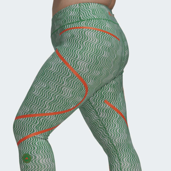 Gronn adidas by Stella McCartney TruePurpose Printed Treningstights SW789