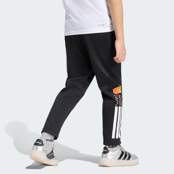 Negro PANTALÓN DE ENTRENAMIENTO ADIDAS MINECRAFT 3 STRIPES