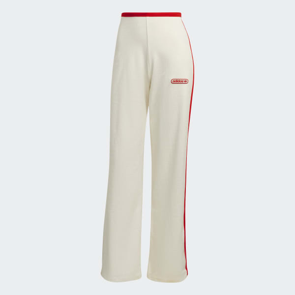 Blanco Pantalón Deportivo Recto DH870