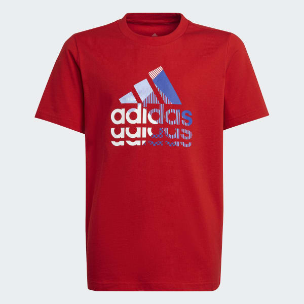 adidas Graphic T Shirt Red adidas UK