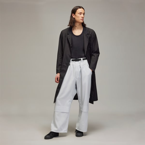 Siyah Y-3 Ultralight Naylon Blazer Palto