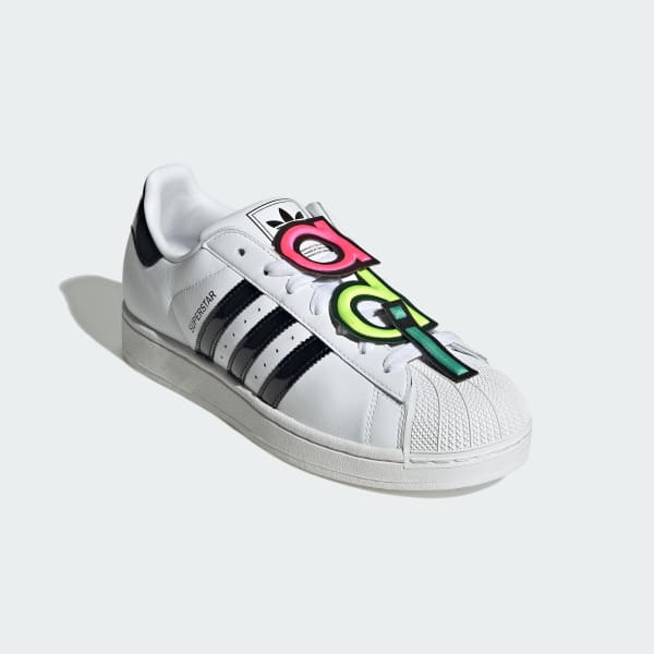 White adidas x Jeremy Scott Superstar II Shoes