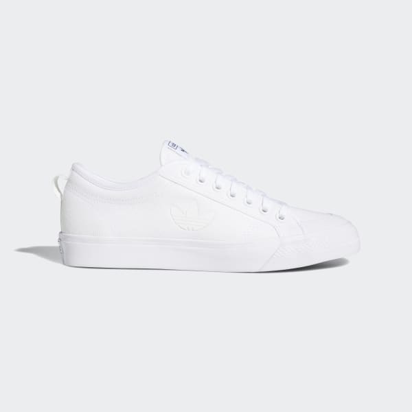 nizza trefoil shoes white