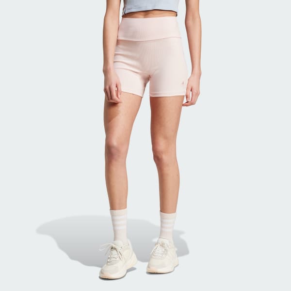 Pink adidas biker shorts new arrivals