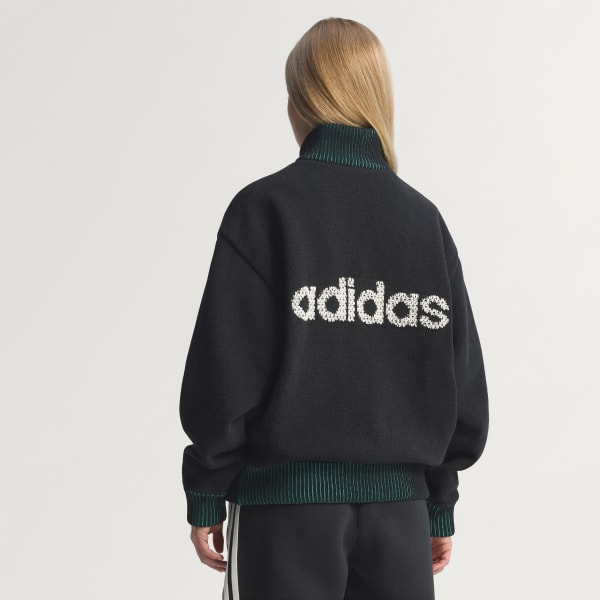 Black 리버서블 해링턴 재킷