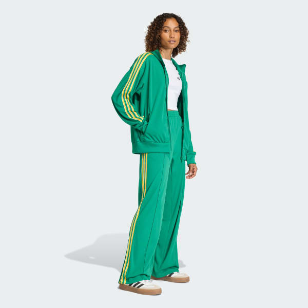 Green FIREBIRD LOOSE TRACK PANTS