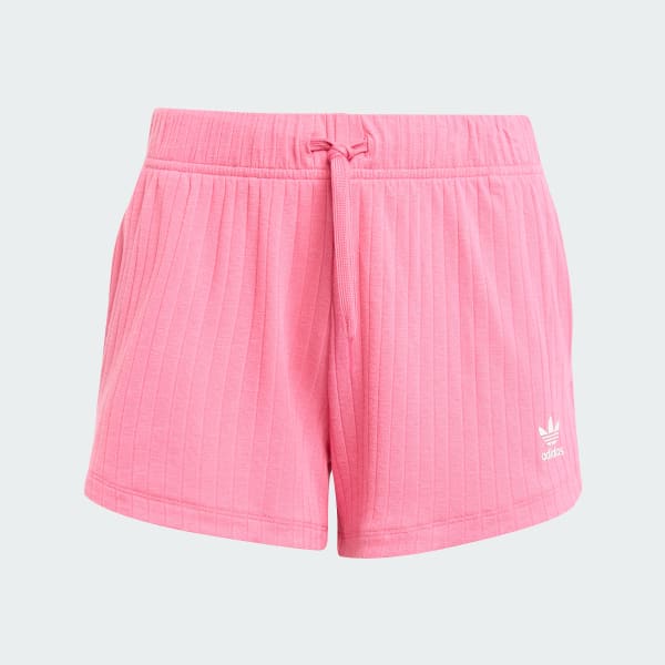roze Ribbed Short Kids