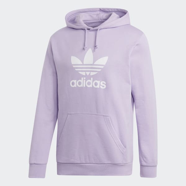 purple adidas hoodie mens