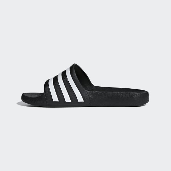 Ojota adidas adilette aqua negra Clearance