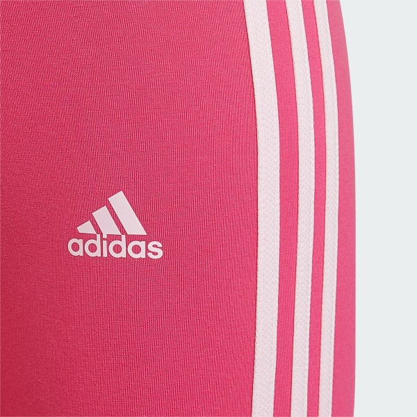 adidas Essentials 3-Stripes Leggings - Pink | adidas UK