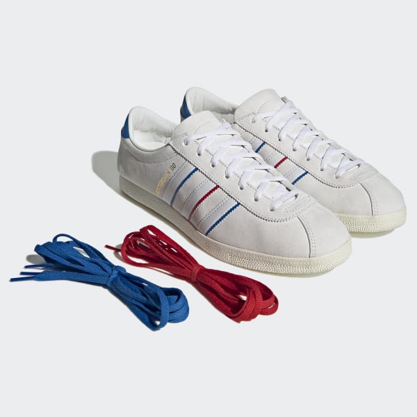 アディダスユニホーム白10枚 トリコロールライン 番号入り(2番～11番号) アディダスユニホーム白10枚 トリコロールライン 番号入り(2番～11番号)