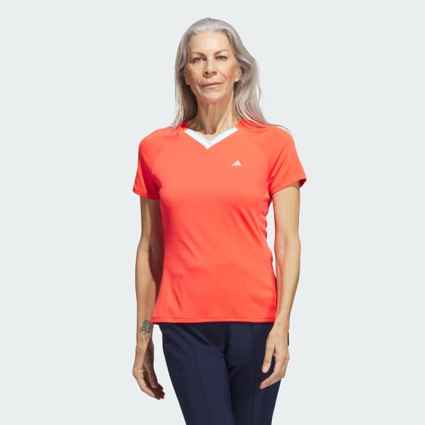 Adidas golf v neck store