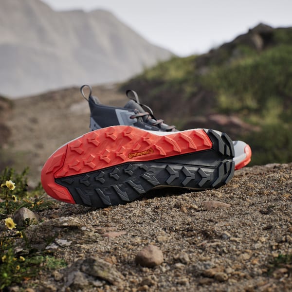 Grey Terrex Free Hiker 2.0 Gore-Tex Hiking Shoes