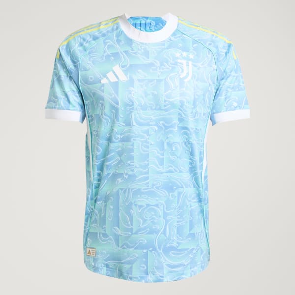 adidas Juventus 25/26 Away Authentic Jersey - Blue | Free Shipping
