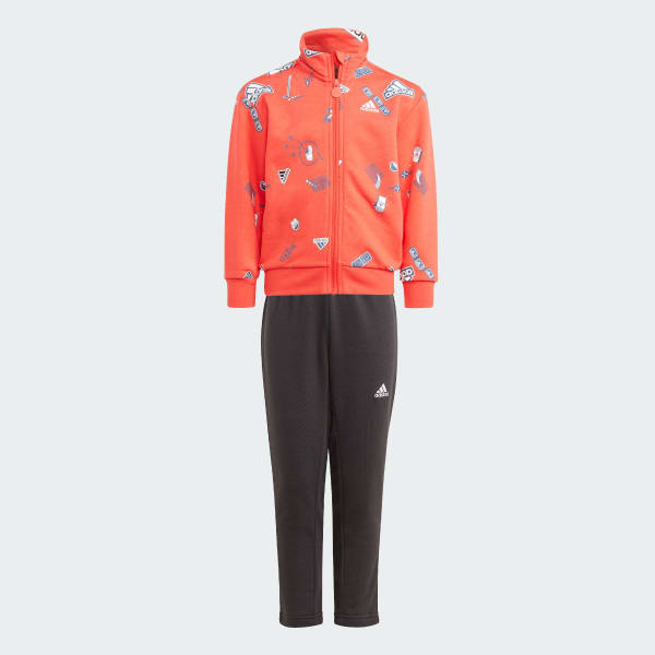 Adidas oranje trainingspak shop