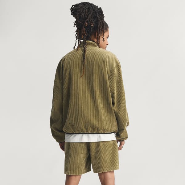 Verde CHAQUETA ADIDAS EQUIPMENT DOBLE FAZ DE CORDUROY