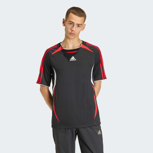 สีดำ เสื้อยืด Teamgeist Adicolor