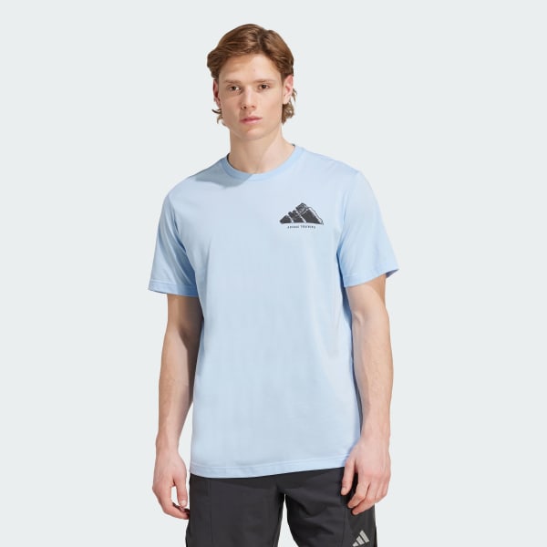 Azul Playera Graphic de entrenamiento Climacool Vintage