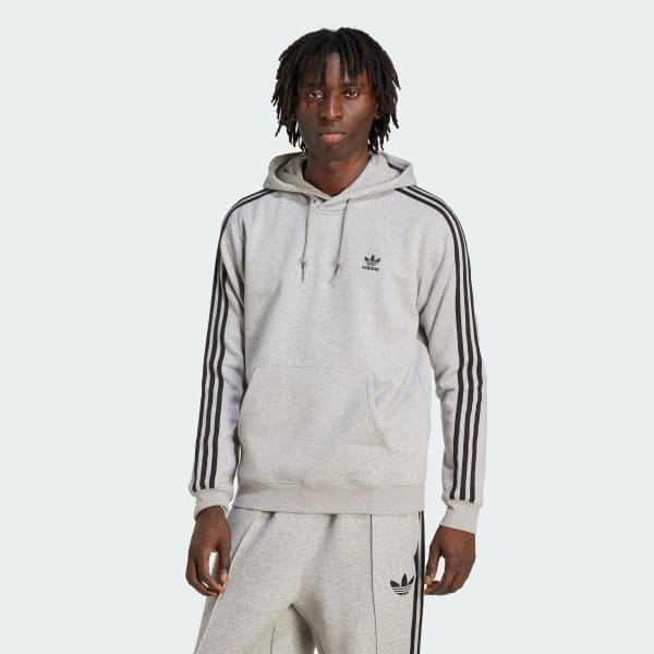 正規代理店 Hoodie 3-Stripes Classics Adicolor adidas - Free | Grey レディースウェア