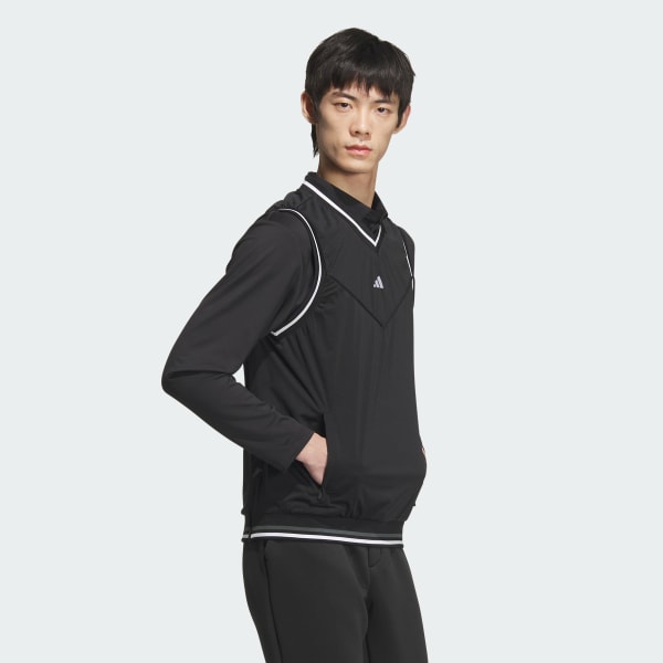 Black 우븐 스트레치 베스트(남녀 혼용)