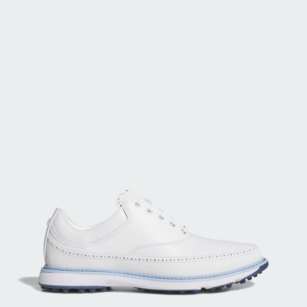 White MC80 SPIKELESS GOLF SHOES