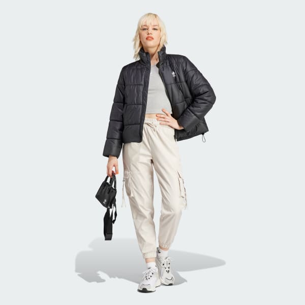 Black Adicolor Puffer Jacket