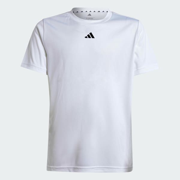 Blanc T-shirt coupe standard à logo Train Essentials Enfants