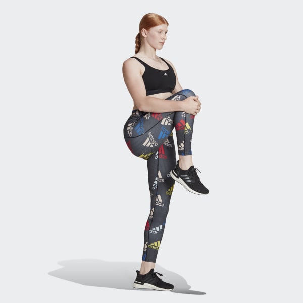 Schwarz Running Essentials Brand Love 7/8-Tight VB870