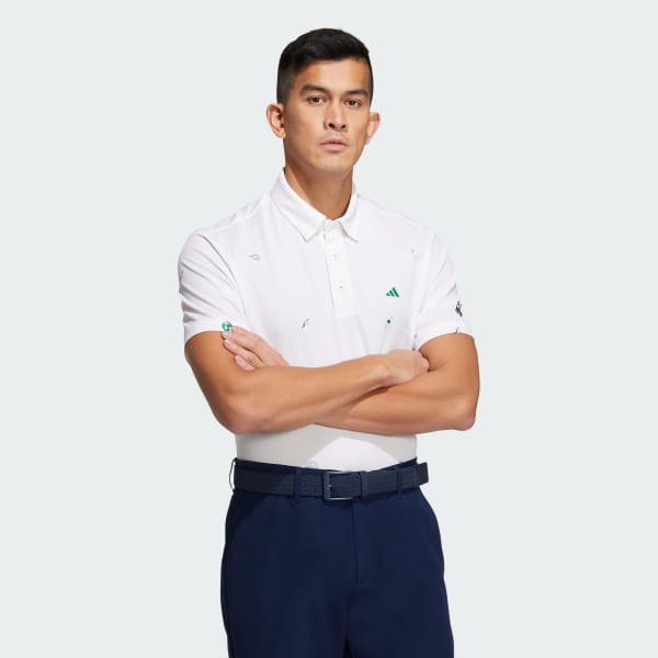 Adidas slim fit golf top shirt